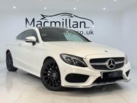 Usado Mercedes C220 AMG Line Premium Plus 170 HP (125 kW) 2017 Branco Coupé