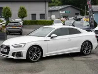 Used Audi A5 S-Line 2021 White Coupe
