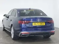 Used Audi A4 S-Line 204 HP (150 kW) 2023 Blue Sedan