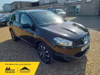 Used Nissan Qashqai N-TEC 110 HP (80 kW) 2012 Black SUV