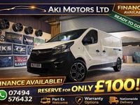 Used Vauxhall Vivaro 2017 White