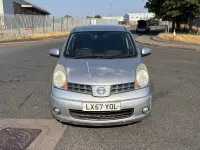 Used Nissan Note Tekna 110 HP (80 kW) 2007 Silver Hatchback