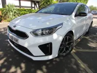 Used Kia ProCeed GT-Line 2019 White Estate
