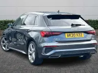 Used Audi A3 S-Line 150 HP (110 kW) 2020 Grey Sedan