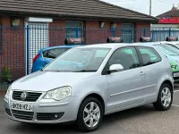 Used VW Polo Match 70 HP (51 kW) 2009 Silver Hatchback