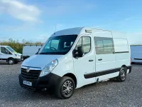 Used Vauxhall Movano 130 HP (95 kW) 2018 White MPV