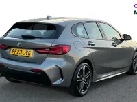Used BMW 118 M Sport 136 HP (100 kW) 2023 Skyscraper grey metallic Hatchback
