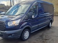 Used Ford Transit 125 HP (91 kW) 2015 Blue Van