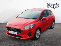 Usado Ford Fiesta Titanium 2022 Vermelho Citadino