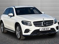 Used Mercedes GLC220 AMG line 170 HP (125 kW) 2018 White Estate