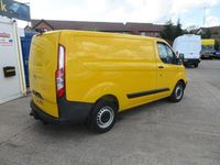 Used Ford Transit Custom 130 HP (95 kW) 2022 Yellow Van