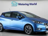 Used Nissan Micra Acenta 92 HP (67 kW) 2022 Blue Hatchback