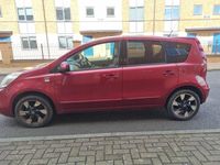 Używany Nissan Note N-TEC 110 KM (80 kW) 2012 Czerwony Minivan