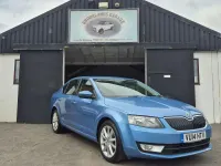 Used Skoda Octavia Elegance 140 HP (102 kW) 2014 Blue Estate