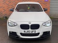 Used BMW 125 M Sport 2015 White Hatchback