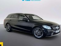 Used Mercedes C300e AMG line 320 HP (235 kW) 2021 Black Estate