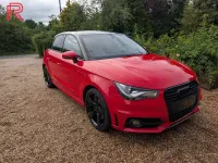 Used Audi A1 Black Edition 143 HP (105 kW) 2013 Red Hatchback
