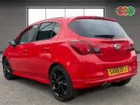 Used Vauxhall Corsa SRi 90 HP (66 kW) 2018 Red Hatchback