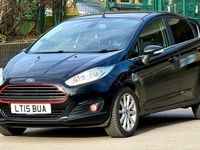 Used Ford Fiesta Titanium 2015 Black Hatchback