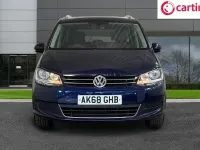 Used VW Sharan SE 150 HP (110 kW) 2018 Blue MPV
