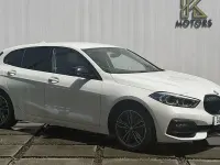 Used BMW 118 Sport Line 140 HP (102 kW) 2021 White Hatchback
