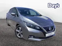 Used Nissan Leaf N-Connecta 110 kW (150 HP) 2019 Grey Hatchback