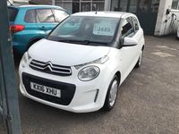 Begagnad Citroën C1 Feel 68 HK (50 kW) 2016 Vit Halvkombi