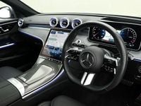 Used Mercedes C300e AMG line 2022 Selenite gray  metallic finish Estate