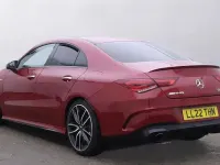 Used Mercedes CLA35 AMG Premium 306 HP (225 kW) 2022 Red Coupe