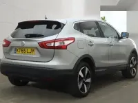 Used Nissan Qashqai N-TEC 130 HP (95 kW) 2016 Silver SUV