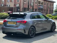 Used Mercedes A45 AMG 421 HP (309 kW) 2021 Grey Hatchback