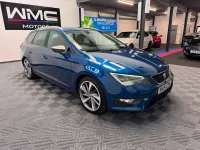 Used Seat Leon FR 2015 Blue Estate