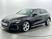 Used Audi A3 Sportback S-Line 150 HP (110 kW) 2020 Black Hatchback