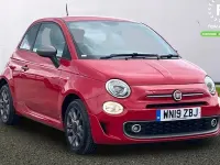 Used Fiat 500 S 69 HP (50 kW) 2019 Red Hatchback