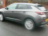 Used Vauxhall Grandland X Sport 130 HP (95 kW) 2018 Grey SUV