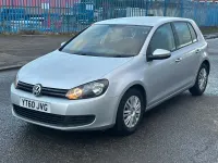 Used VW Golf VI S 122 HP (89 kW) 2010 Silver Hatchback