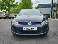 Used VW Golf VII GT 147 HP (108 kW) 2013 Blue Hatchback