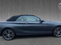 Used BMW 218 Sport Line 134 HP (98 kW) 2020 Grey Cabriolet