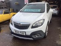 Used Vauxhall Mokka 115 HP (84 kW) 2015 White SUV