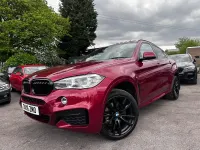 Used BMW X6 M Sport 258 HP (189 kW) 2016 Red SUV
