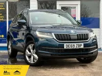 Used Skoda Kodiaq 150 HP (110 kW) 2019 Blue SUV