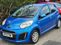 Used Citroën C1 VTR Sport 68 HP (50 kW) 2013 Blue Hatchback