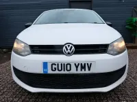 Used VW Polo S 60 HP (44 kW) 2010 White Hatchback