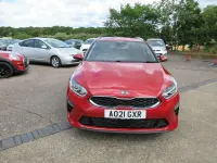 Used Kia Ceed 136 HP (100 kW) 2021 Red Hatchback