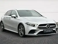 Used Mercedes A190 AMG line 190 HP (139 kW) 2021 Silver Hatchback
