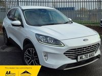 Begagnad Ford Kuga Titanium 120 HK (88 kW) 2020 Vit SUV