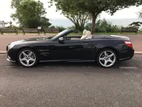 Used Mercedes SL350 2013 Obsidian black Cabriolet
