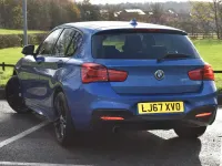 Used BMW 118 M Sport 136 HP (100 kW) 2017 Blue Hatchback
