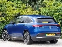 Used Mercedes EQC400 AMG Line Premium 300 kW (408 HP) 2023 Blue SUV
