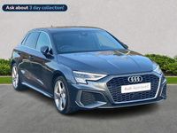 Used Audi A3 S-Line 147 HP (108 kW) 2023 Grey Sedan